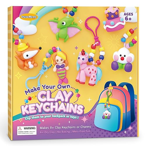 Drama Planet Make Your Own Clay Keychains – Air Dry