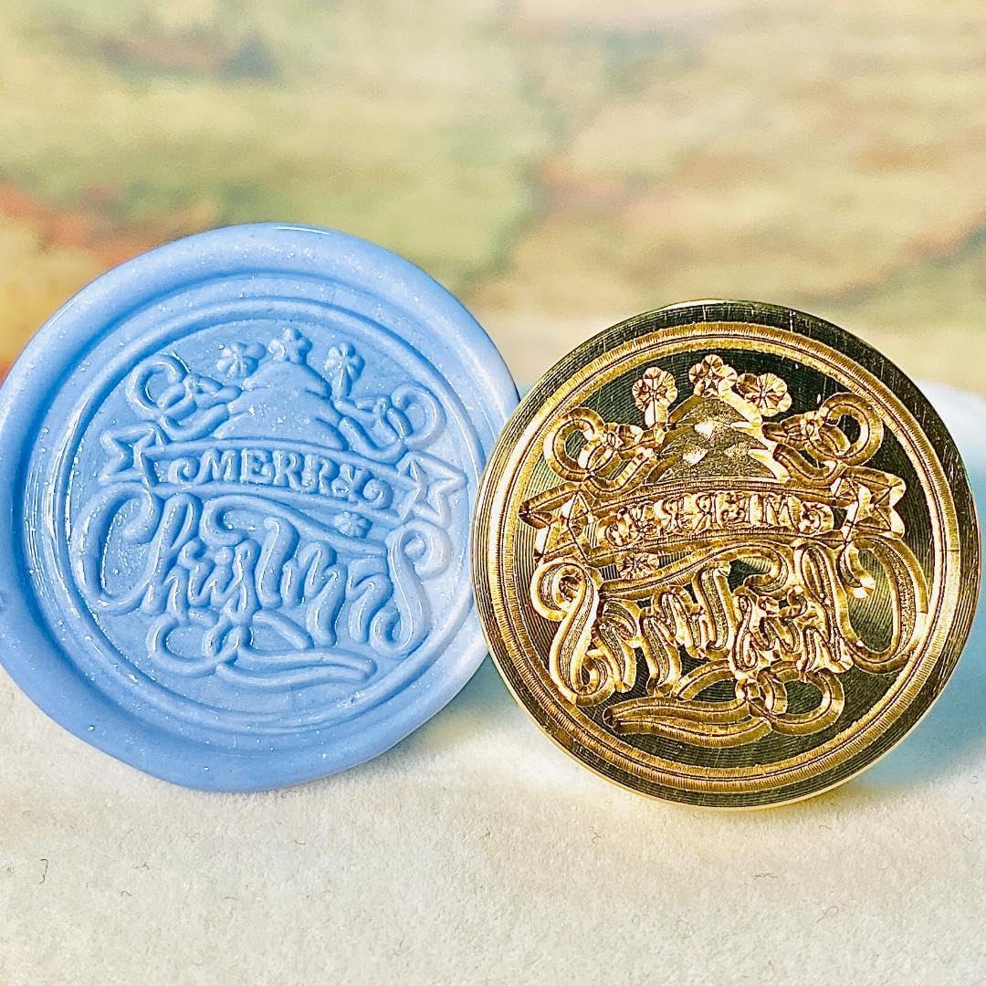 シーリングスタンプ ヘッドのみ メリークリスマス D モミの木 fI-6