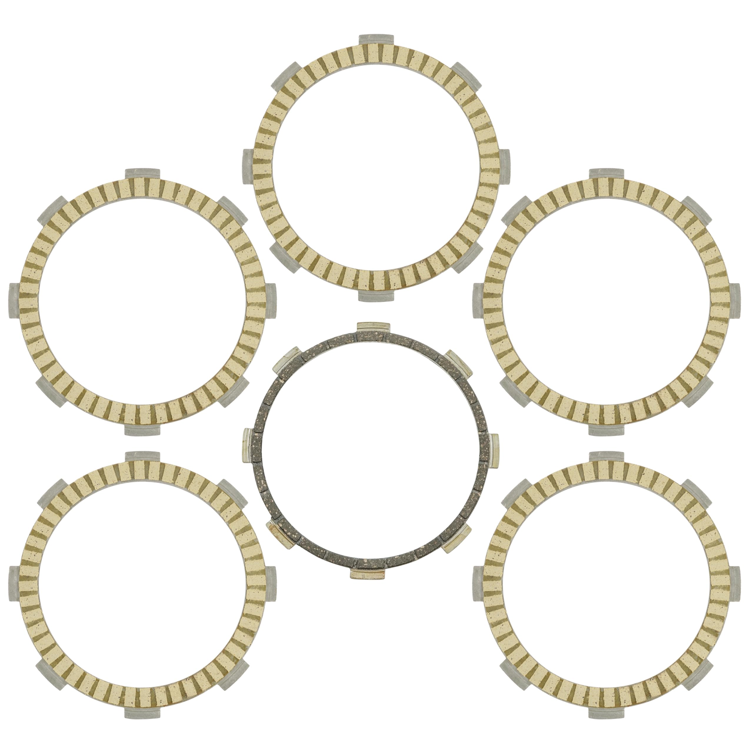 Clutch Friction Plates Compatible with Honda CRF230F 2003-2017