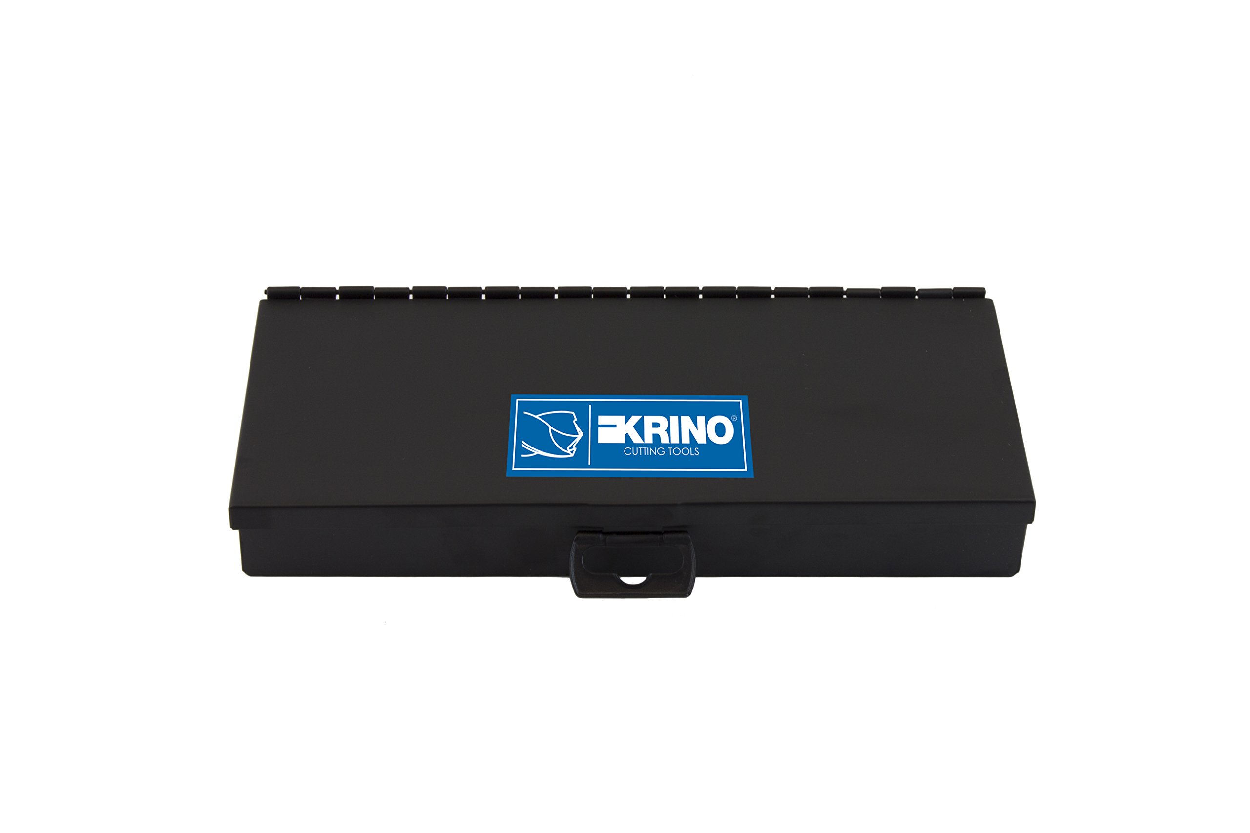 KRINO 17020501 Set 30 Pezzi Maschi E FILIERE HSS M 3÷12, Acciaio