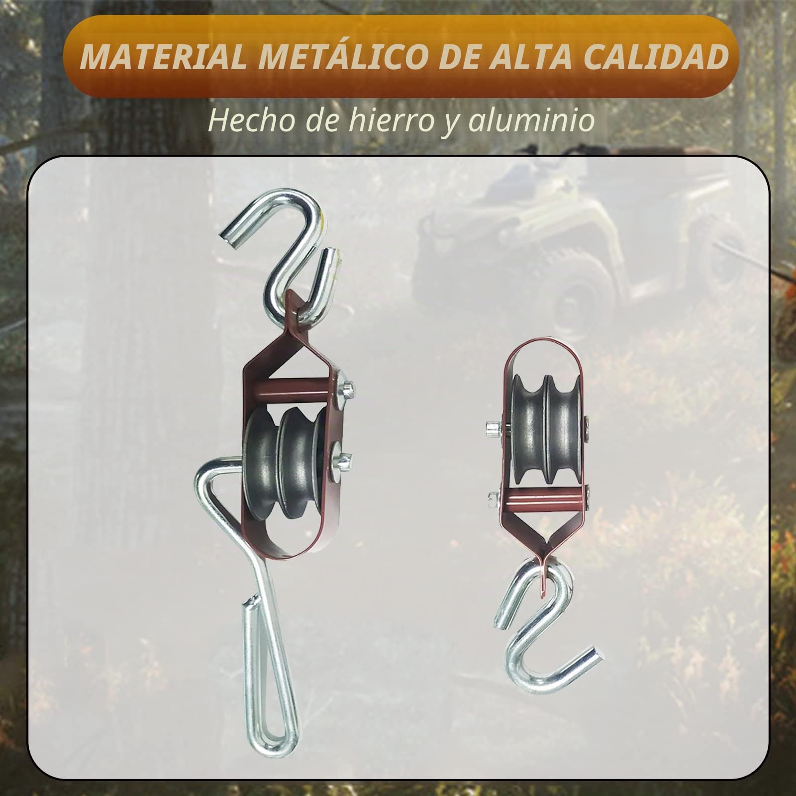 ATFLBOX sistema de elevación de horca salvaje 300 kg 12 m
