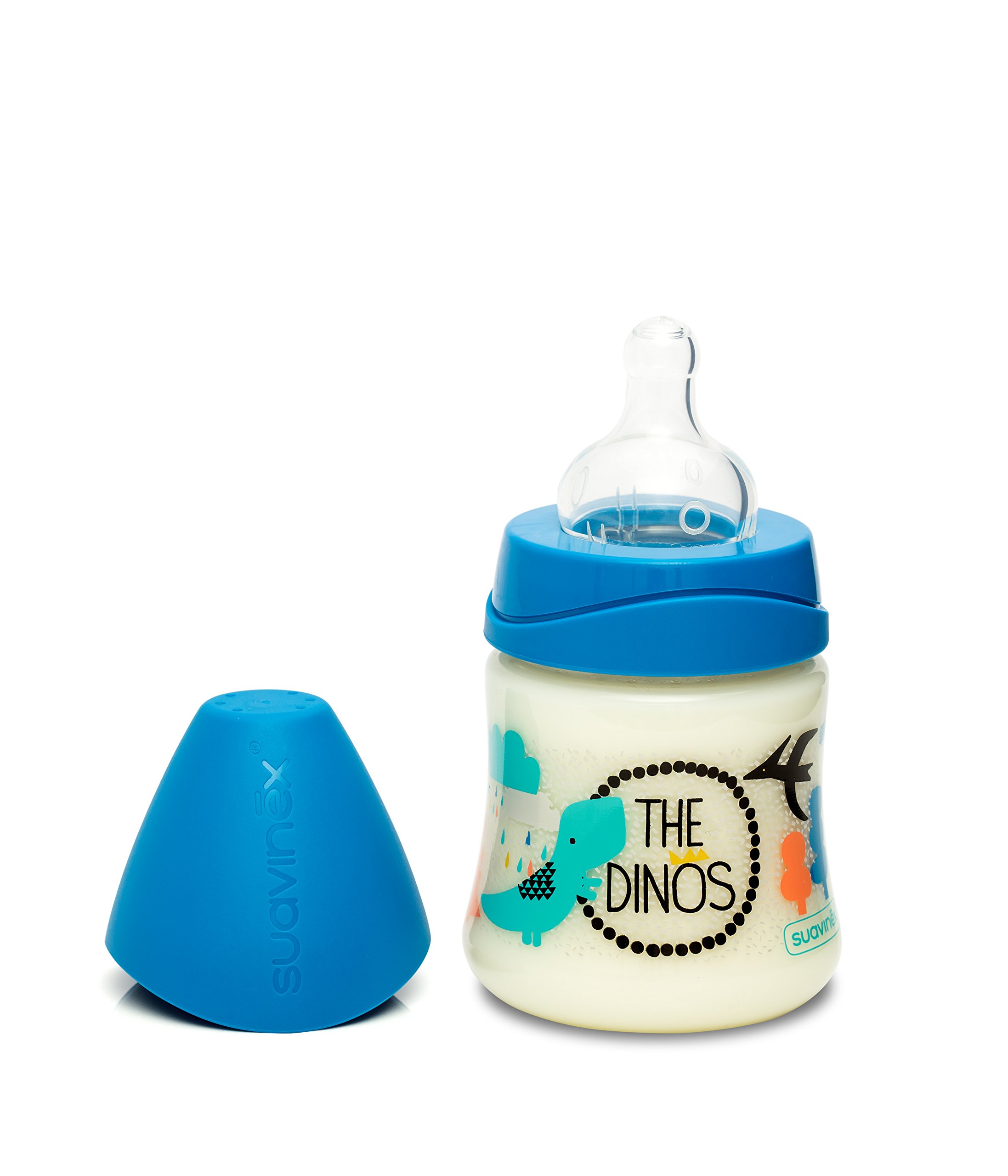 SuavinexFeed Bottle, Dark Blue, Piece Of 1