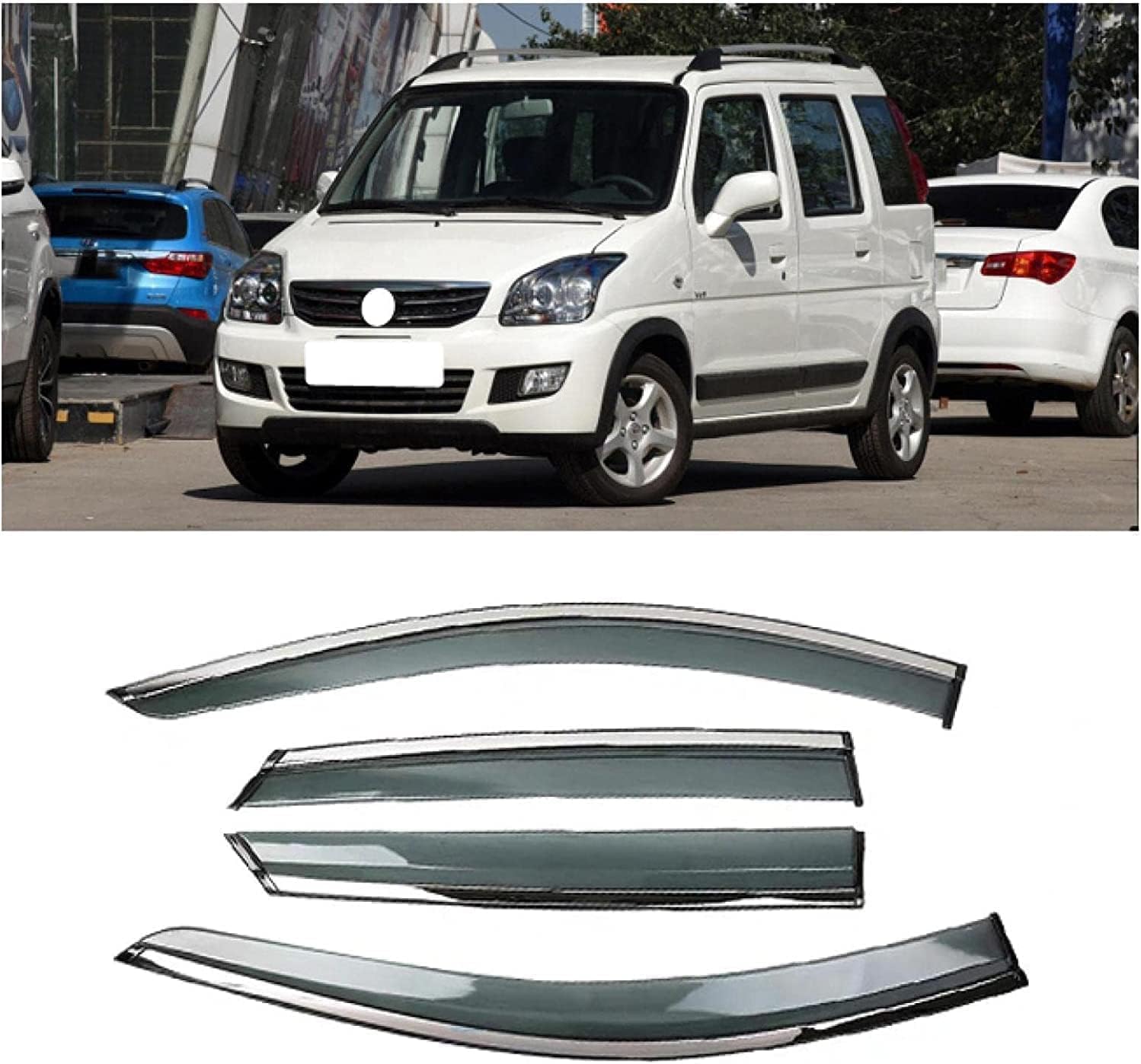 Déflecteurs de vent de voiture haut de gamme Suzuki WagonR X5