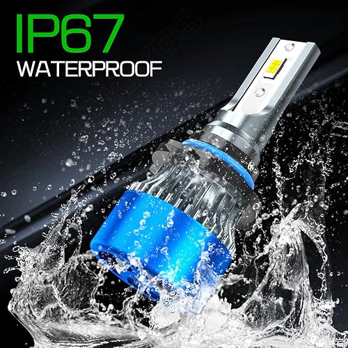 Miniatura 5 de Compatible con bombillas delanteras Jeep Grand Cherokee 1999-2006 2007 2008 2009 2010, luz alta 9005HB3, bombilla LED de luz baja 9006HB4, repuesto