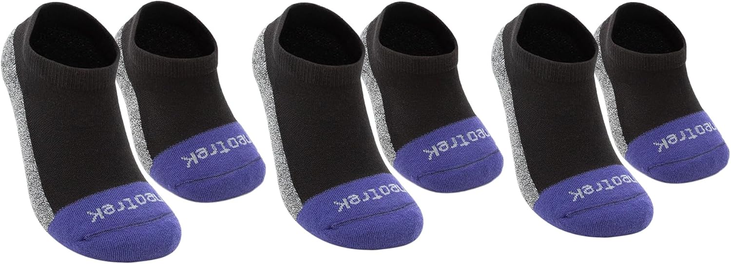 Transmet Ankle Socks: Mixed Pair for Partial-Foot Amputees (1 Transmet Sock, 1 Standard Sock Per Pair) (3pk)