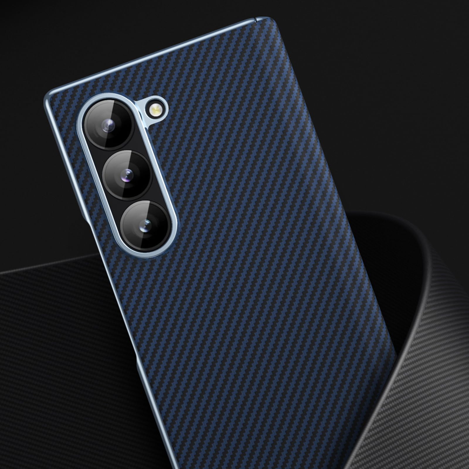 Cover Per Samsung Galaxy Z Fold 8 Ultra, Con Proteggi Schermo Placcatura