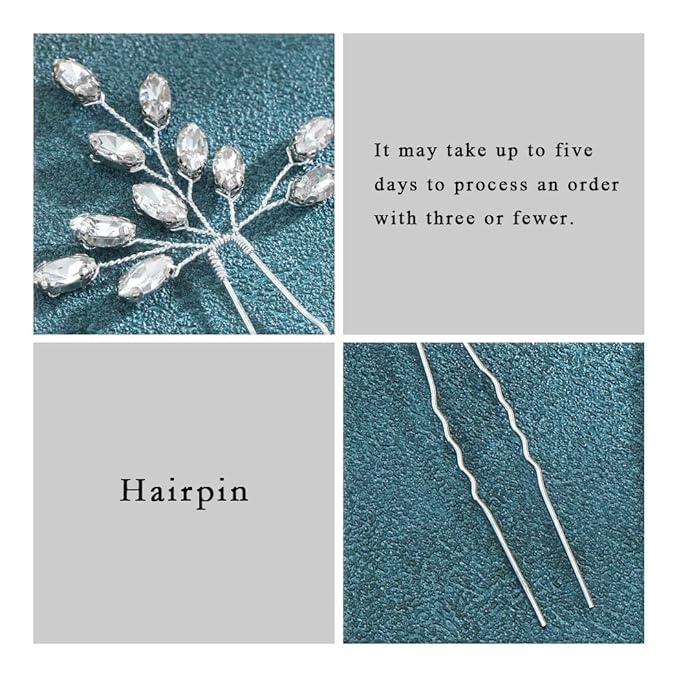 ✨ Glam Prom Hairstyle Ideas with Crystal Hair Pins ✨