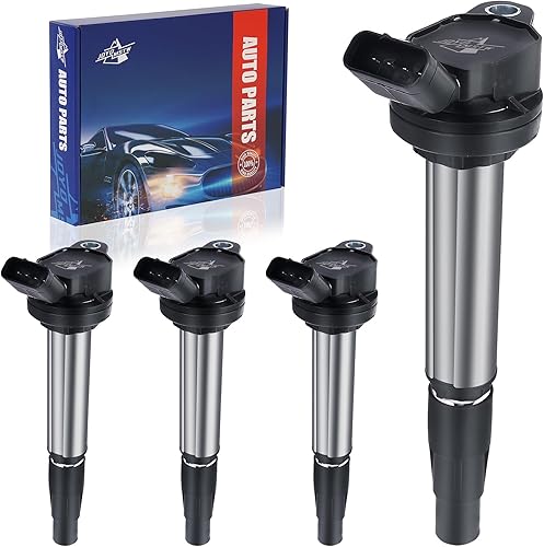 Paquete de bobina de encendido de repuesto para Toyota Corolla Prius Matrix Scion XD Lexus CT200h Pontiac Vibe 1.8L L4 Reemplazar UF596 90919-02258