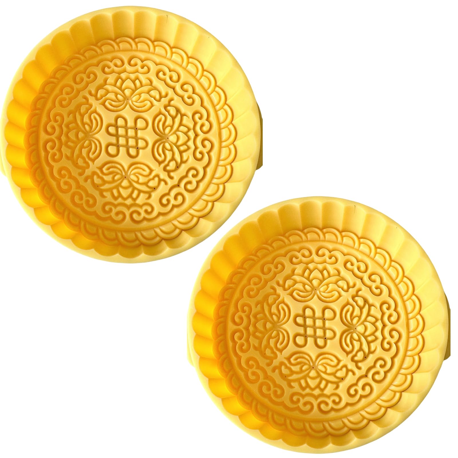 Tsophreniq 2Pcs Biscuit Press Mold Hand Pastries Traditional Pattern Cookie Stamps Cookie Dessert Cutter Baking Tool Hand Pastries Easily Clean Baking
