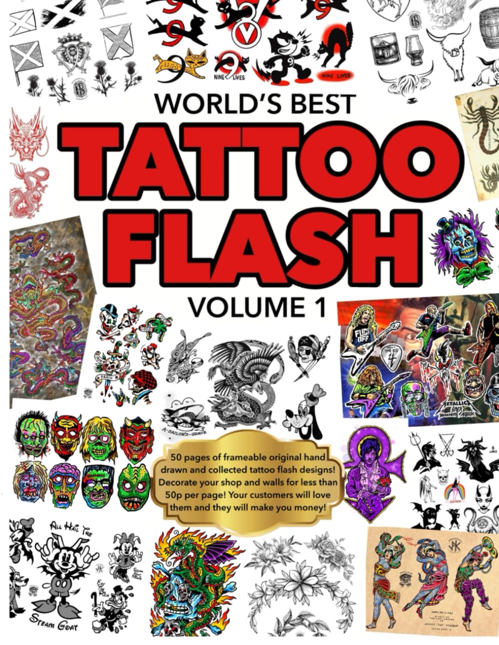 World’s Best Tattoo Flash: Volume 1