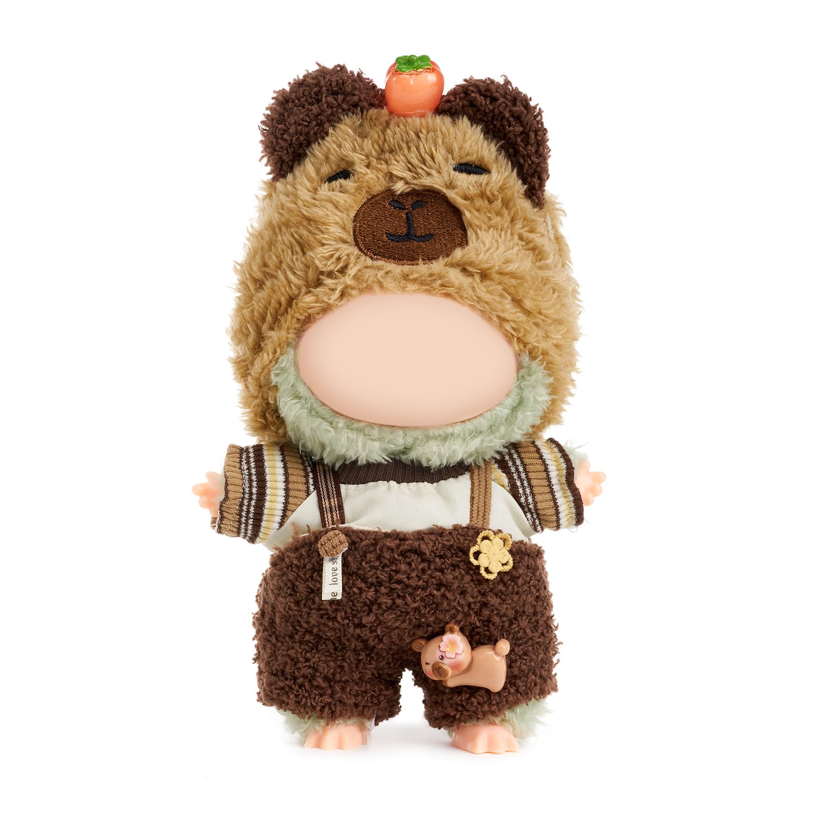 Clothes for Doll(NO Doll Included),17/15cm Doll Clothes Set for Doll Outfit,Accessories for Dolls,Capibara