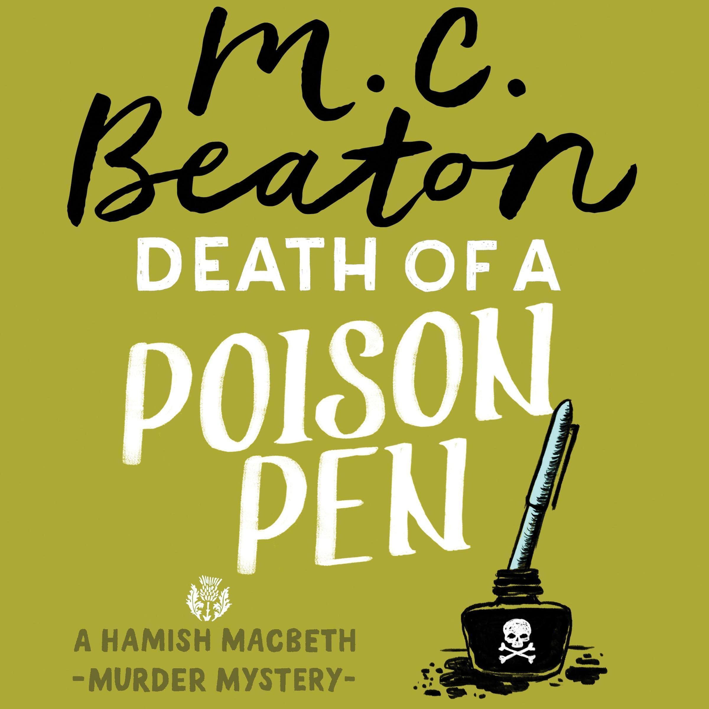 Cover art for Death of a Poison Pen