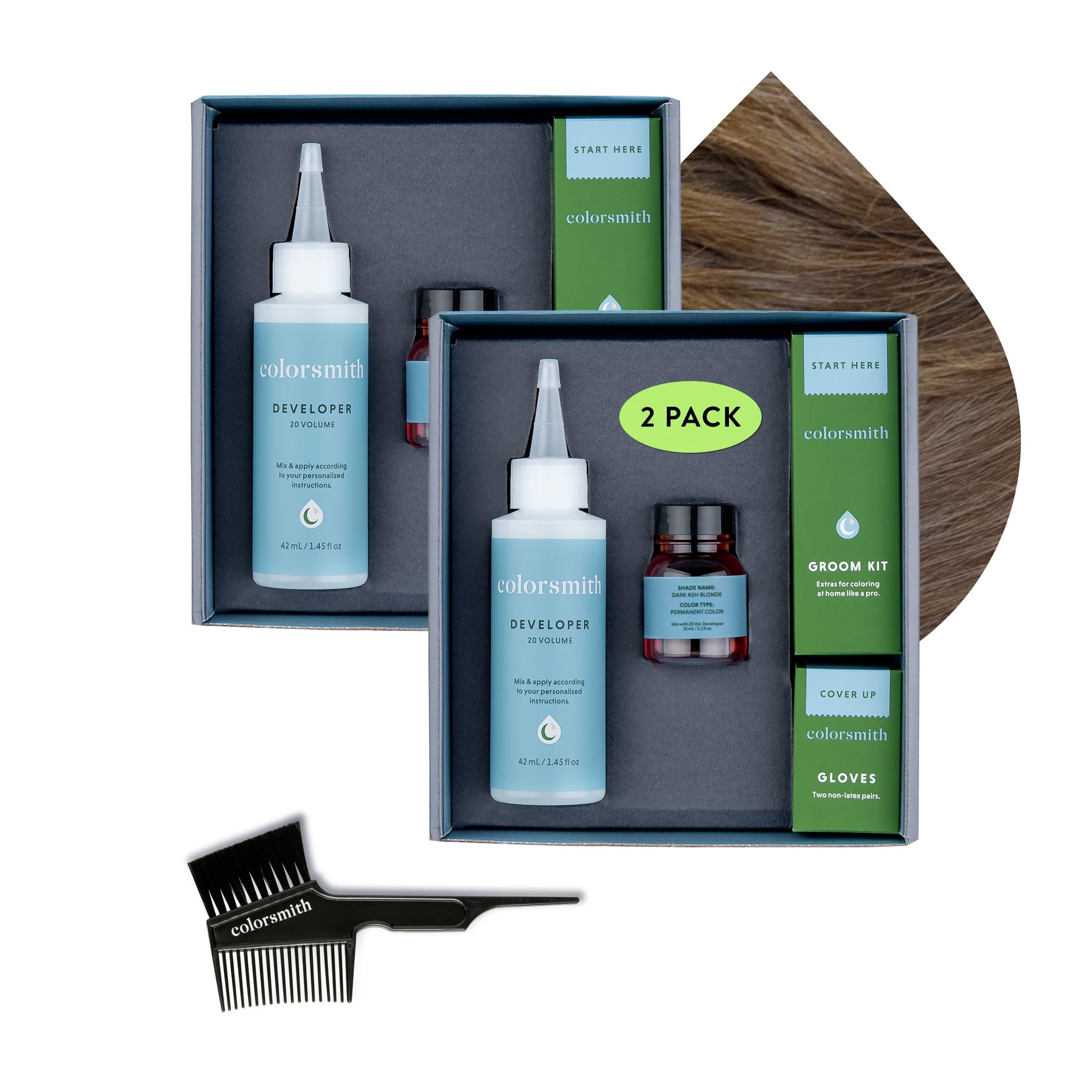 Amazon.com: Colorsmith Hair & Beard Color for Full Gray Coverage 2