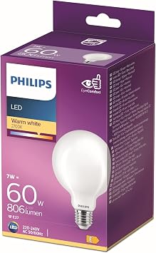 Philips LED classic 60W G93 E27 Yellow Light Dimmable LED Bulb