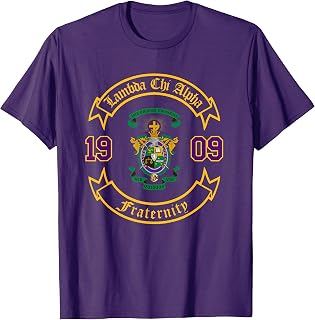 Lambda Chi Alpha Fraternity Est.1909 LXA Lambda Chis LCA T-Shirt