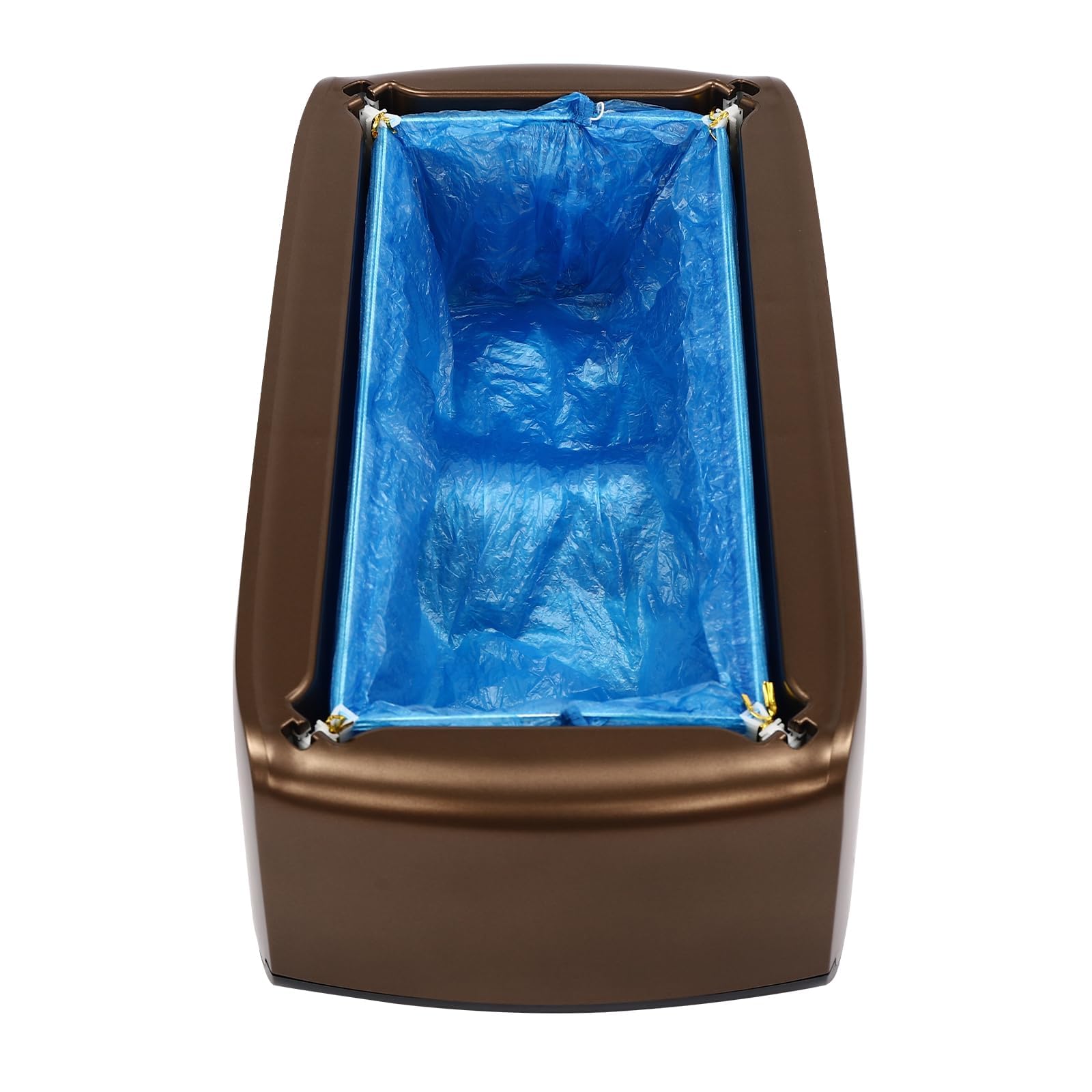 Dispenser automatico di copriscarpe con 100 copriscarpe in plastica usa e getta, macchina protettiva portatile per casa, ufficio, supermercato, fabbrica, laboratorio