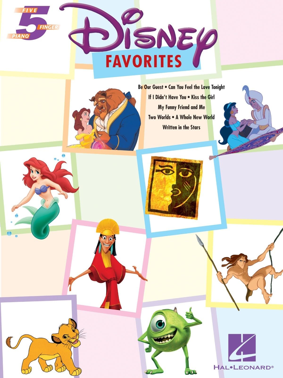 Disney Favourites Five Finger Piano Pf-Various