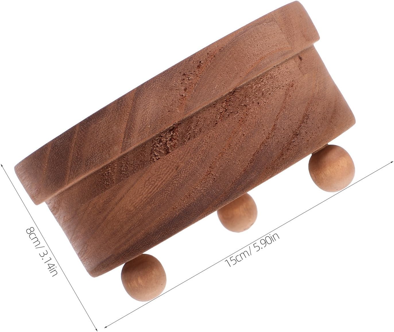 Wooden Paper Cup Holder Organizer for Countertop Office Storage