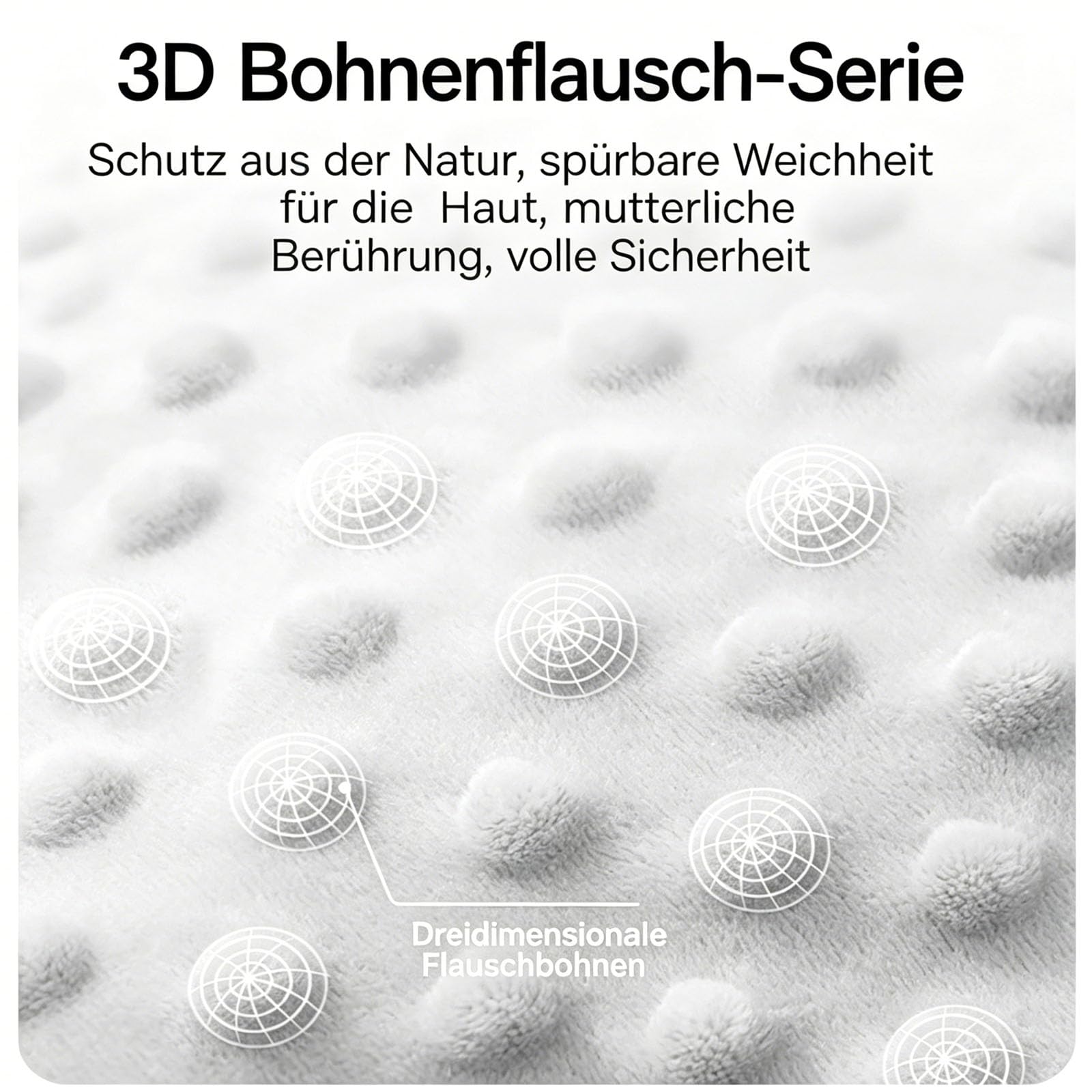 Babykissen Gegen Plattkopf, Kopfform korrekturkissen, Weiches Kopf- und Nackenstützkissen, Ergonomisches Kinder Kopfkissen Schlafkissen, Nackenstütze für Wiege, Bett, Kinderwagen (28*20CM,L)