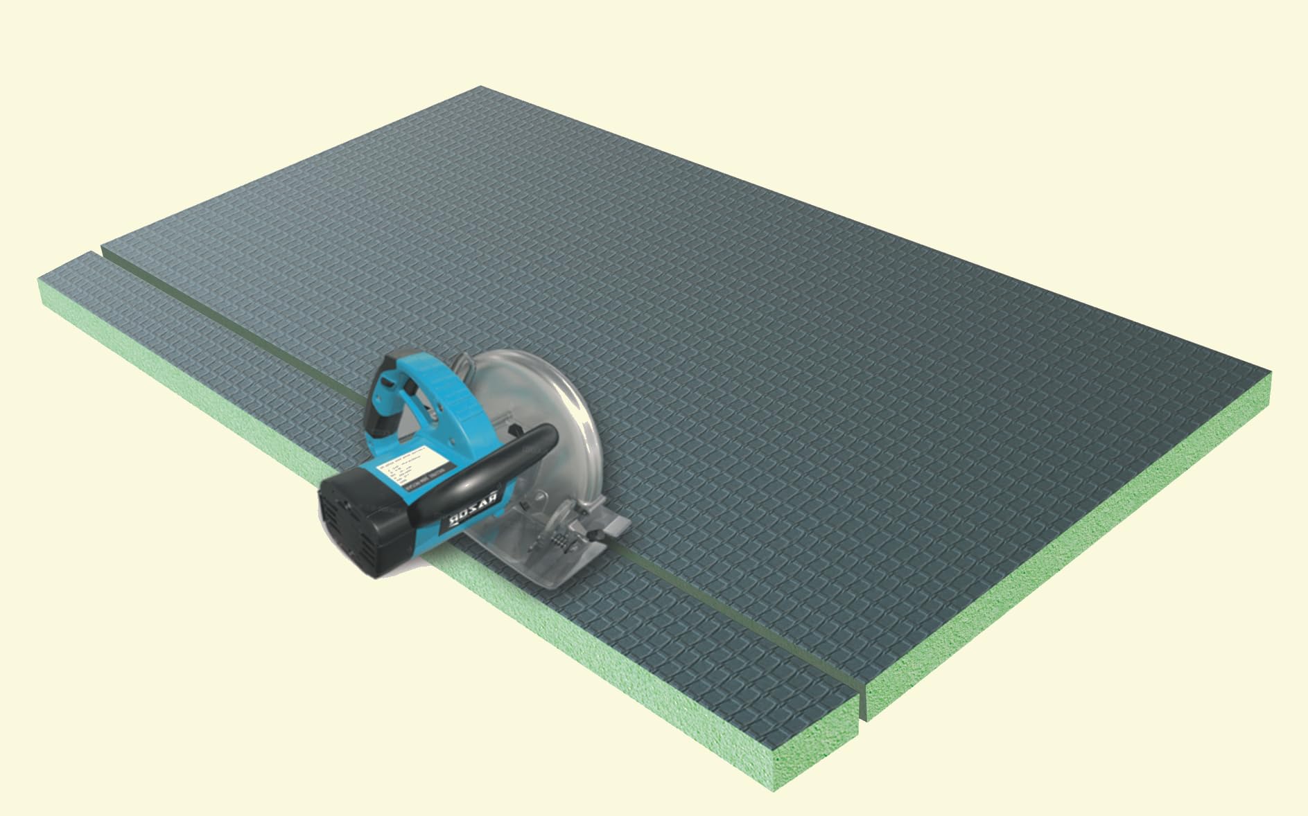 1250x600x40mm 5 piezas/juego, Panel de Construcción de poliestireno extruido, Tablero XPS Listo para Azulejo