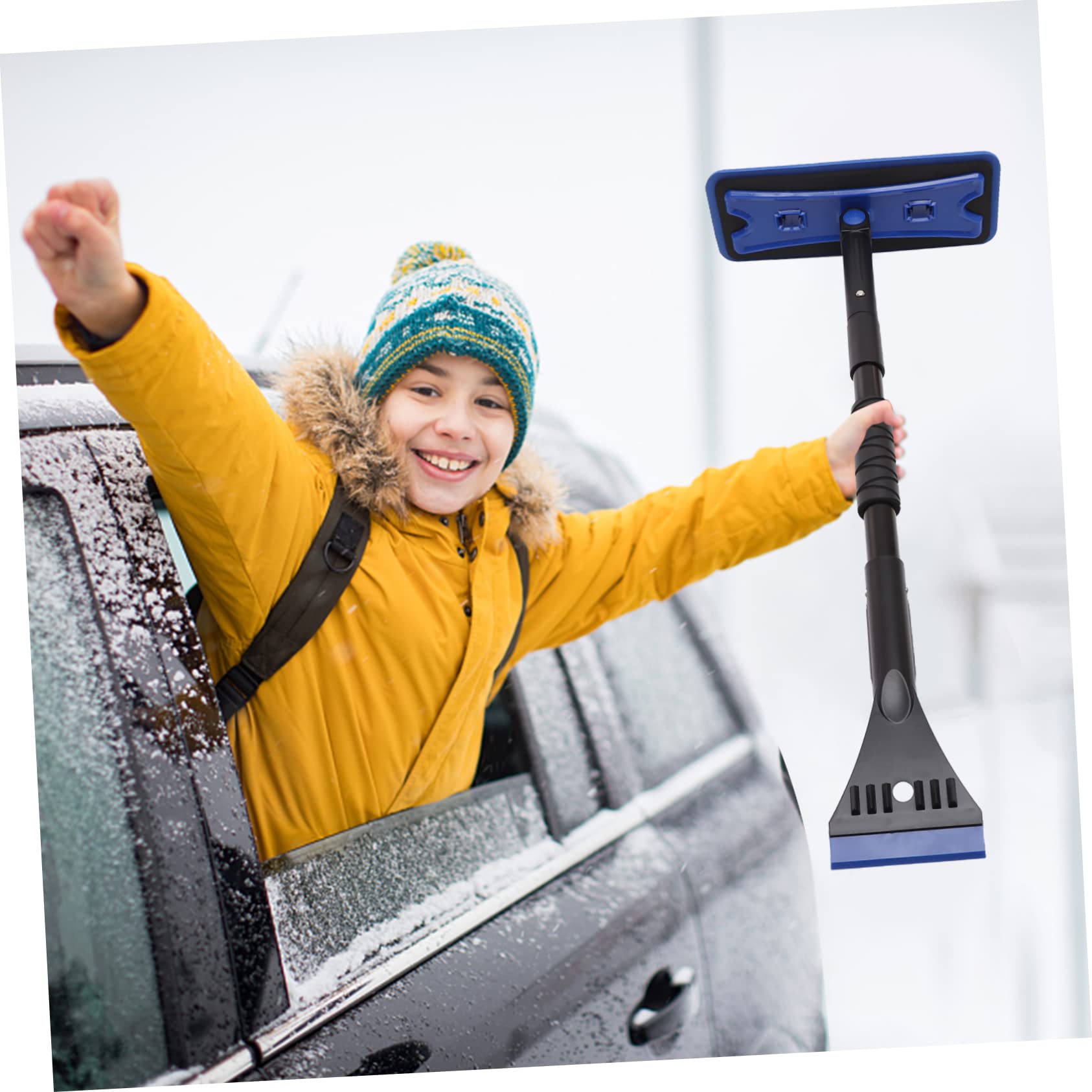 Raspador de Nieve para Coche 1 Juego de Aleación de Aluminio