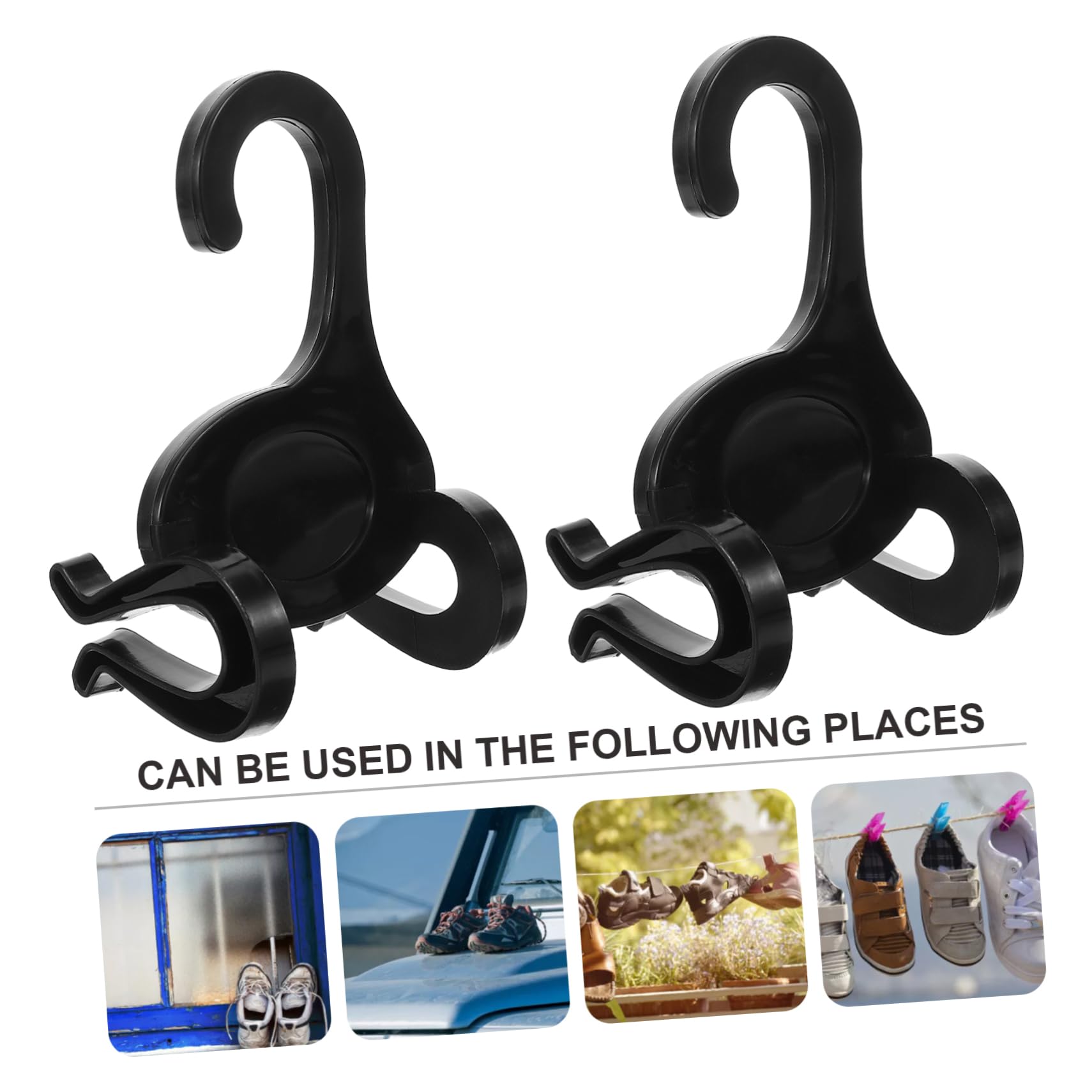 SOESFOUFU 10Pcs Sneakers Hangers Space Saving Shoe Organizer Rack for Supermarket and Convenient Shoe Storage for Sports Shoes Display