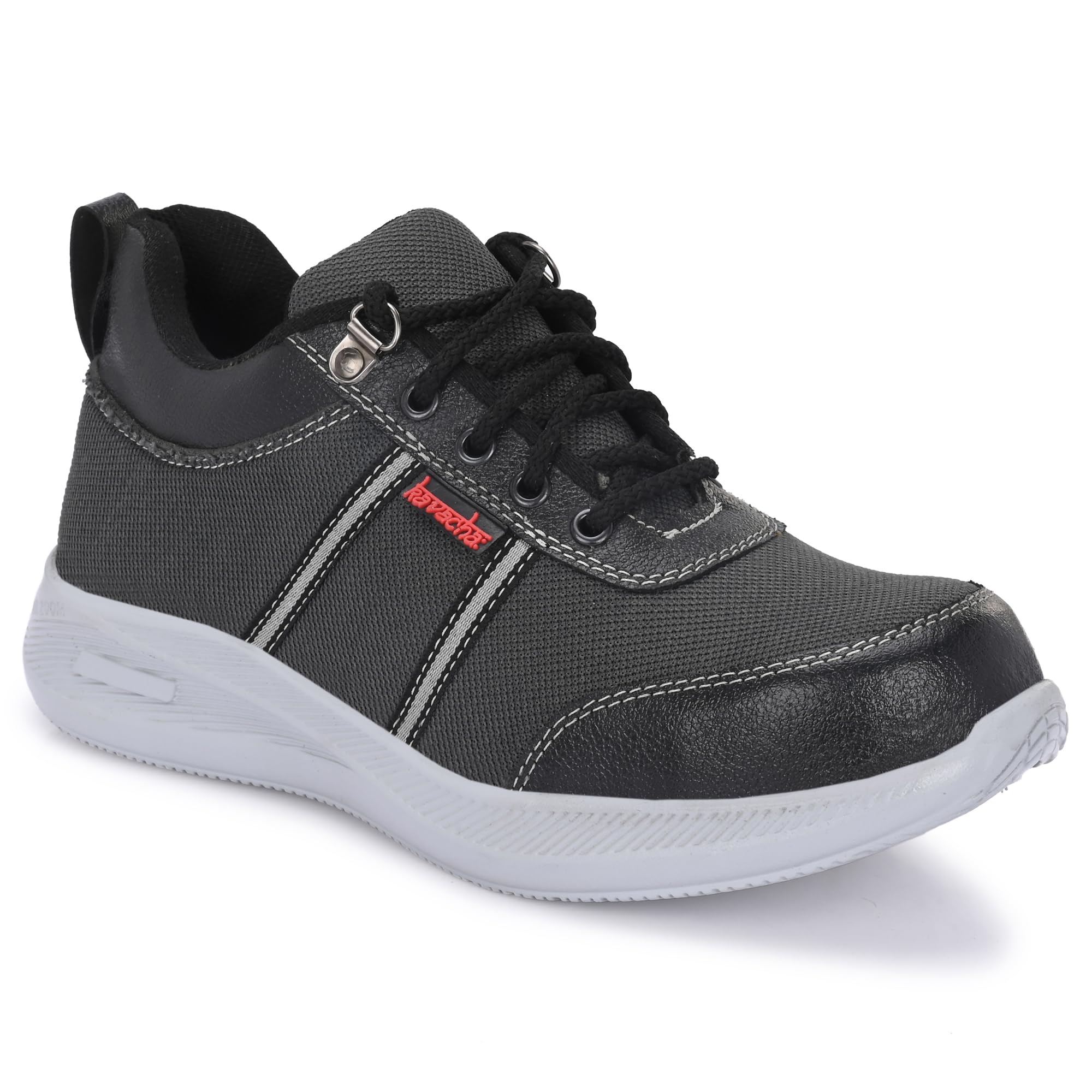 Kavacha knitted fabric and pure leather Steel Toe Safety Shoe, S136 Size:7 (B0D821MMQ7) Amazon Price History, Amazon Price Tracker