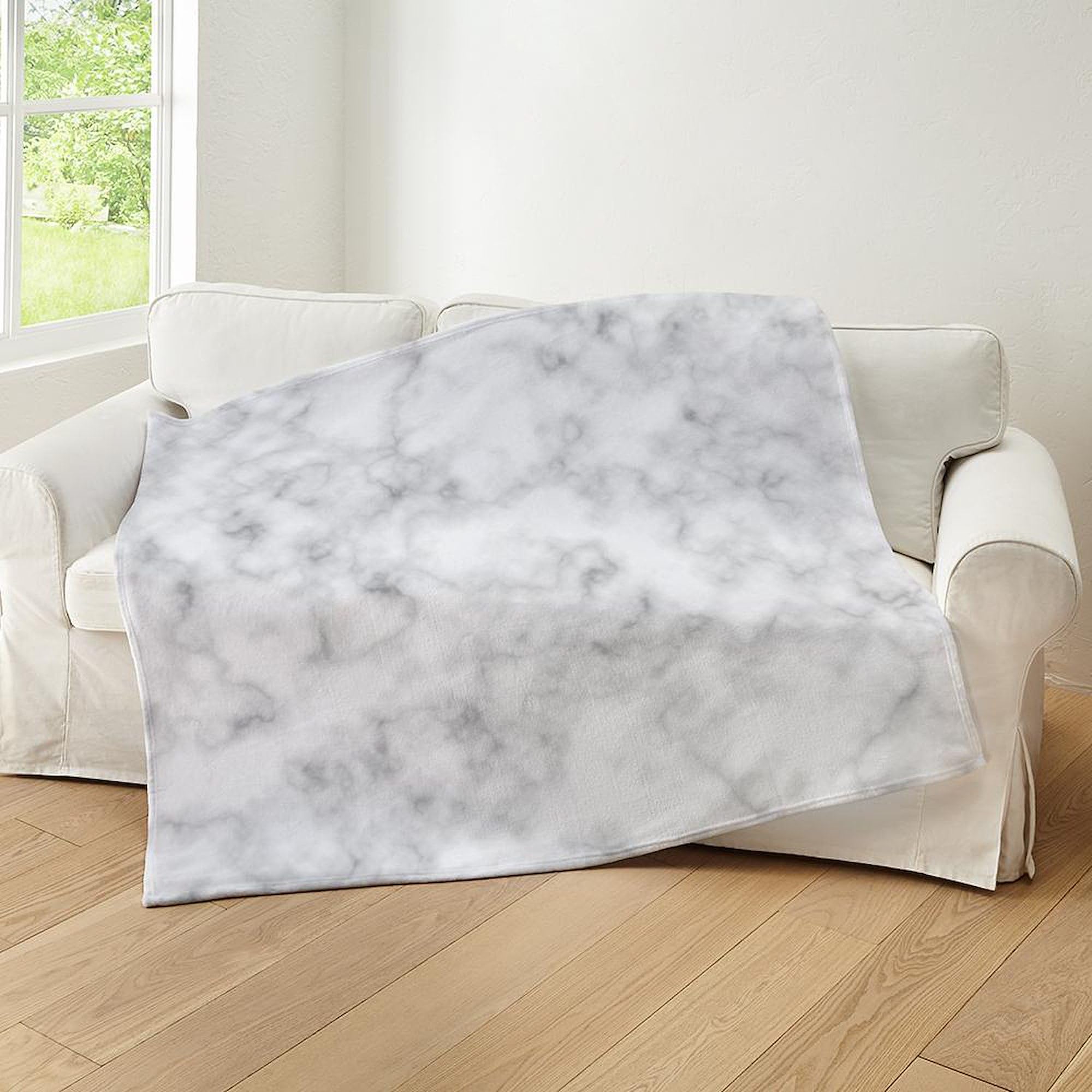 Amazon.com: CafePress Marble Pattern Throw Blanket Super Soft