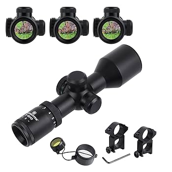 Sutukus スコープ 3-9x40EG レンズカバー付き Amazon.co.jp: Sutekusライフルスコープ3-9×40E光度11段階輝度