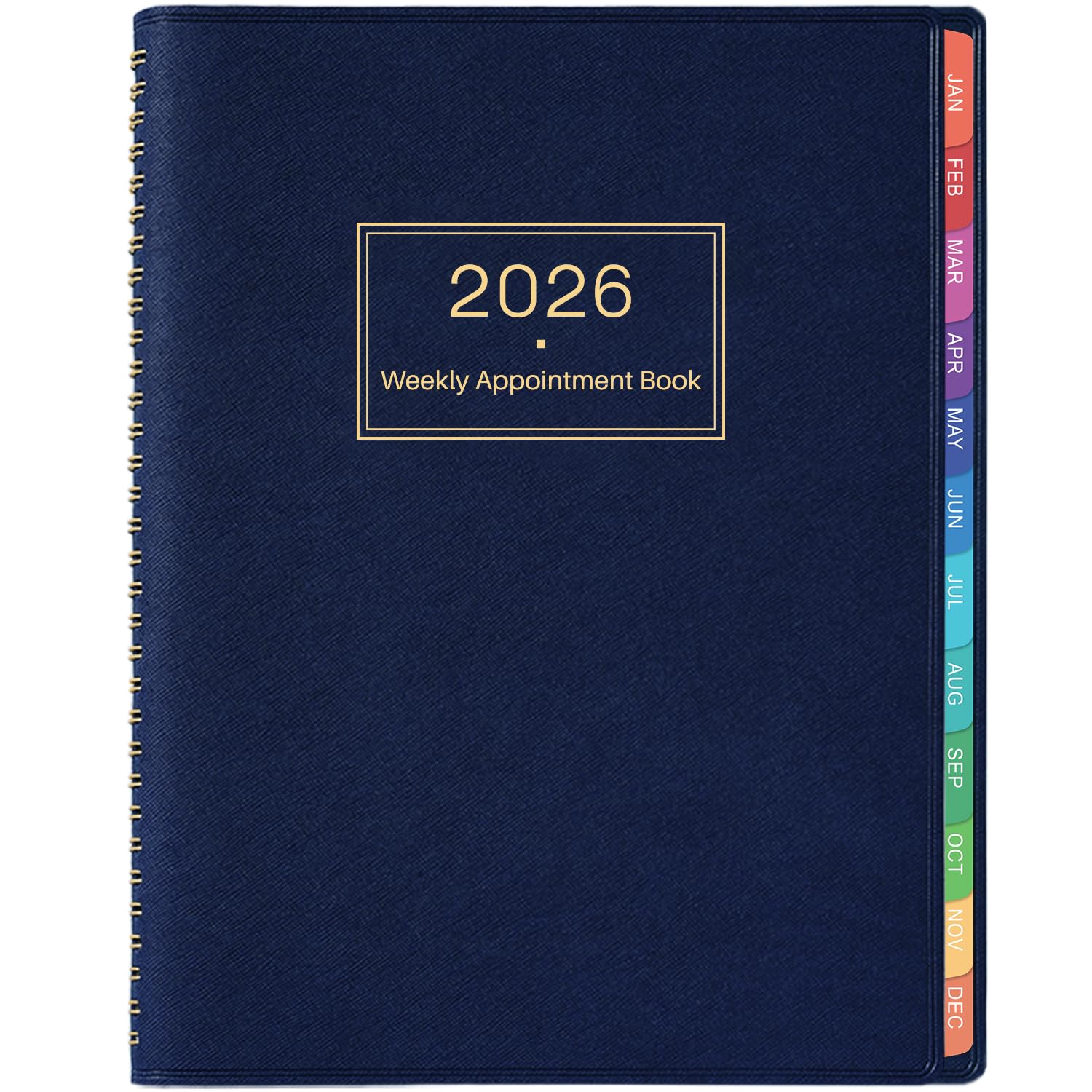 Carnet De Rendez-vous 2026 Français : De Janvier 2026 à Décebre 2026