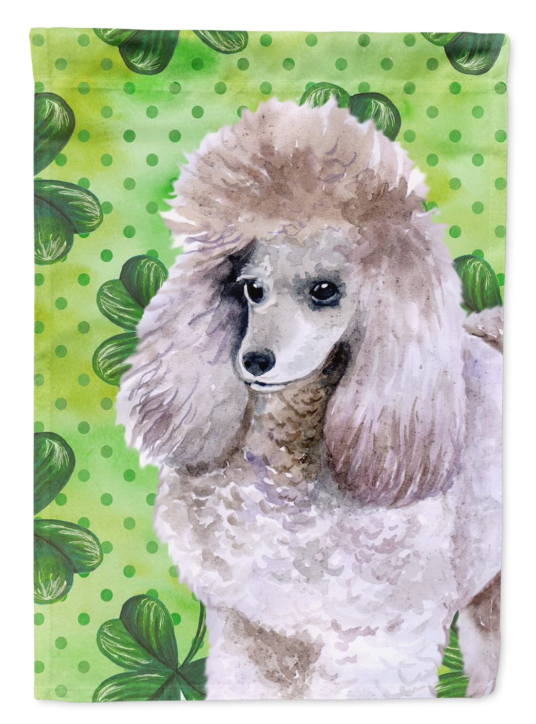Drapeau Poodle grand format en toile Caroline's Treasures BB9839CHF décoration de maison multicolore