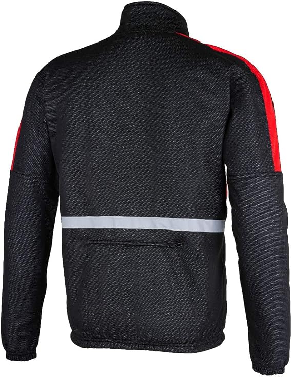 Deckra Mens Cycling Jacket Long Sleeves Thermal Outdoor Sports Jacket Bicycle Biking, Running Windstoper Jacket