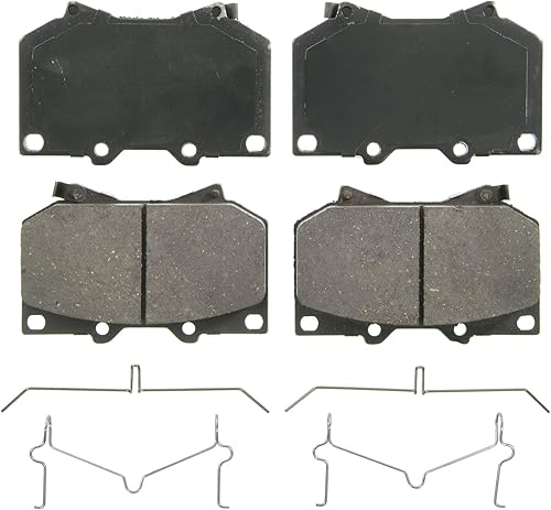 Wagner QuickStop ZD812 - Juego de pastillas de freno de disco delantero para Toyota Tundra 2003