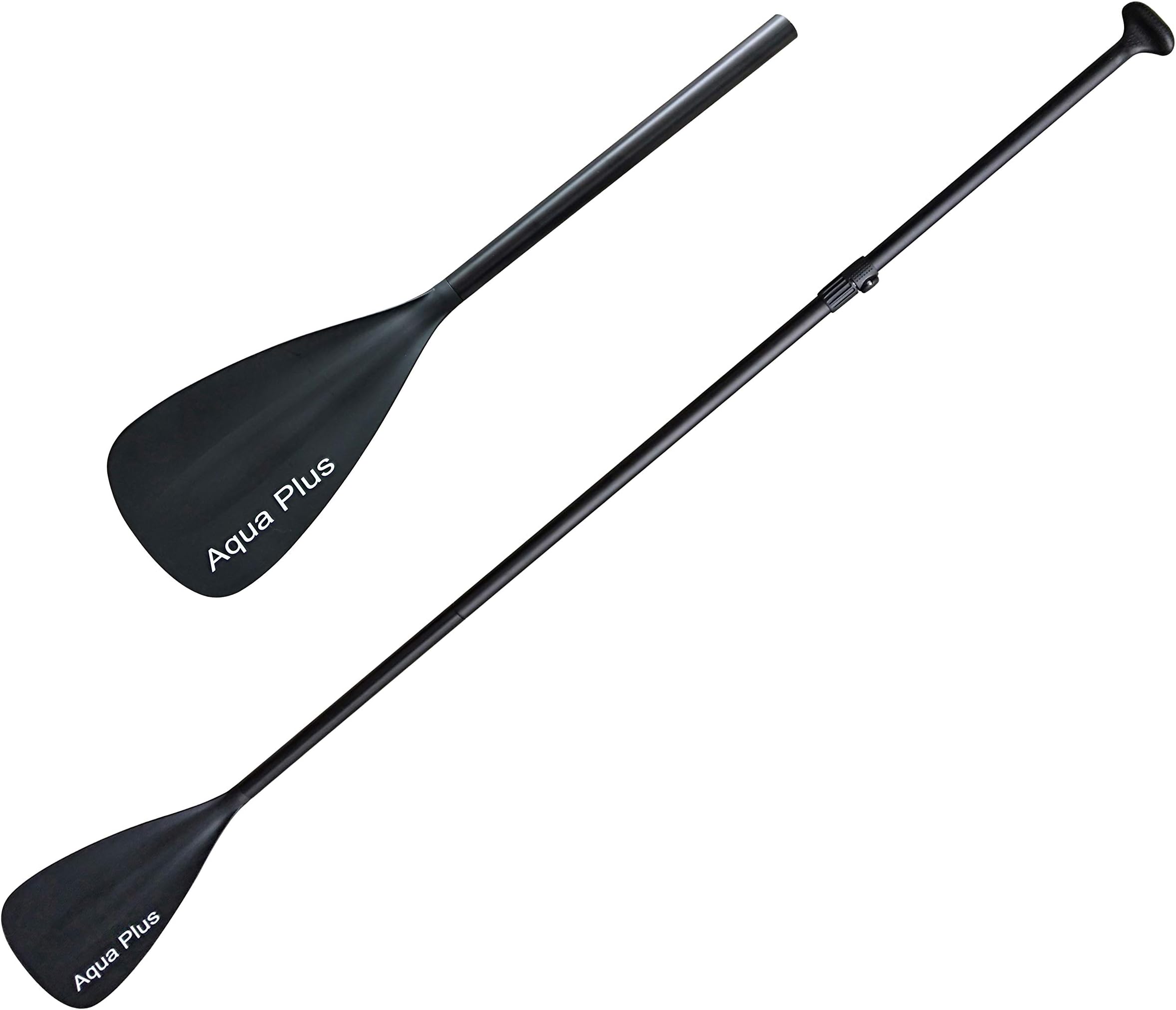 Aqua Plus3Piece Paddle for SUP Stand Up Paddle Board (Black, 65-82inch)