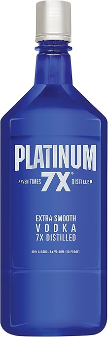 Platinum 7X Vodka, 1.75 L, 80 Proof