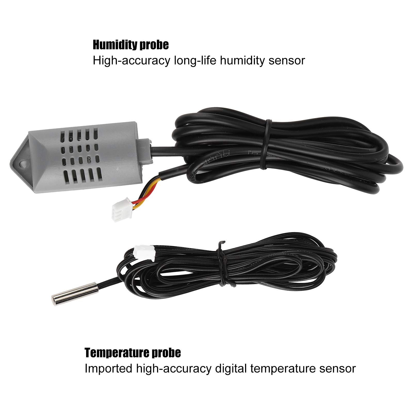 Pilipane Controlador Digital De Temperatura Y Humedad para Incubadoras De Huevos, Termostato Inteligente para Incubadoras De Huevos con Pantalla LCD Grande, Control Preciso, Material Duradero