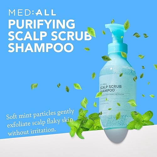 Miniatura 2 de MEDIALL Champú exfoliante purificante para el cuero cabelludo, 10.14 onzas líquidas, champú para la caspa para hombres y mujeres, champú de menta