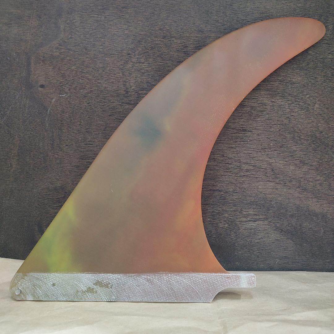 9インチ センターフィン アブストラクト柄 ロングボード ミッド