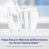 Vista 19 de Brita Jarra de filtro de agua de todo el día, blanco, grande, 10 taza, 1 cuenta