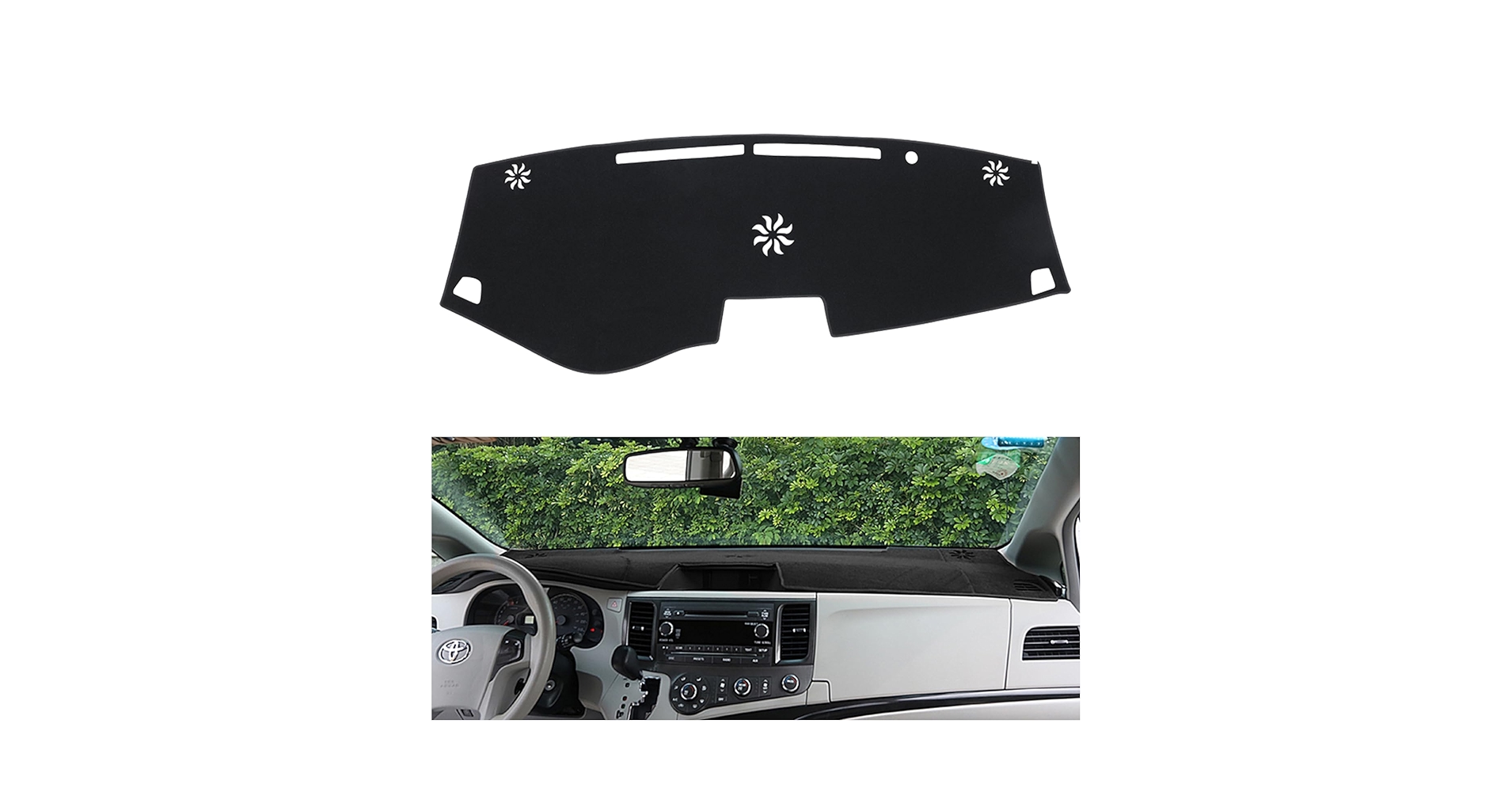 Amazon.com: HanLanKa Dashboard Cover Fit for Toyota Sienna 2011