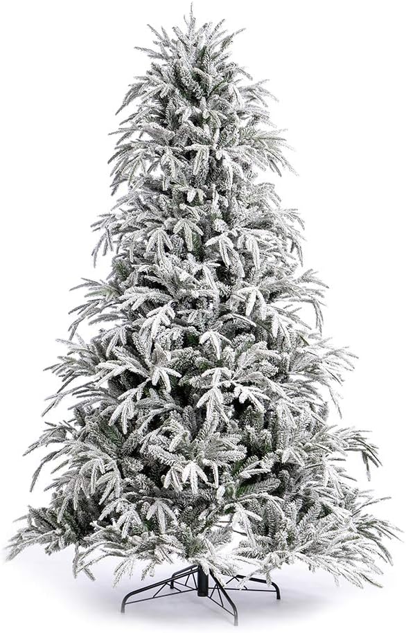 Albero Di Natale Artificiale Ainos 180cm - Abete Realistico Super Folto, Rami Anticaduta, Base Stabile - Foto 13