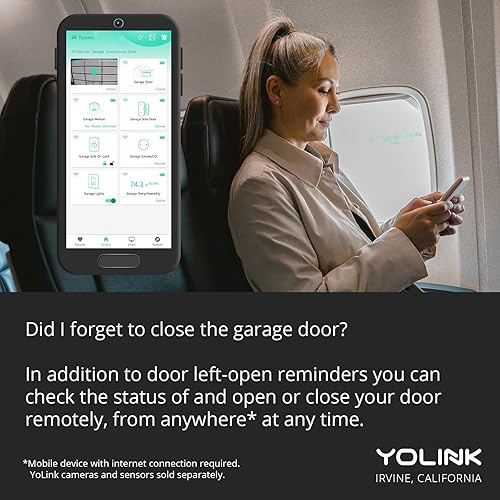 Miniatura 4 de Controlador inteligente 100% universal para puerta de garaje y sensor de puerta de garaje funciona con Alexa IFTTT, funciona con pilas alcalinas,