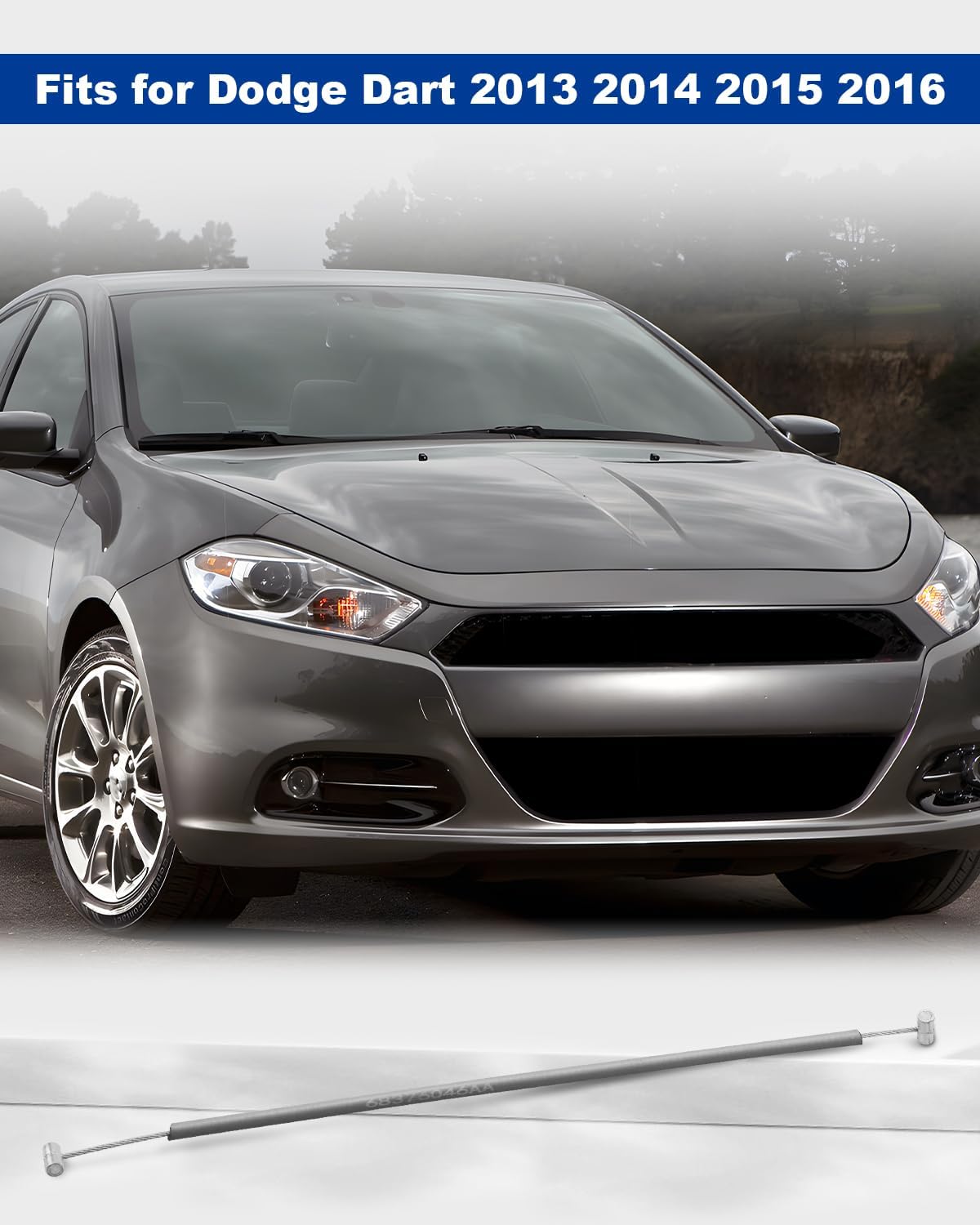 ANODZU Reverse Lockout Cable Fit for Dodge Dart 2013 2014 2015 2016, Replace 68376046AA