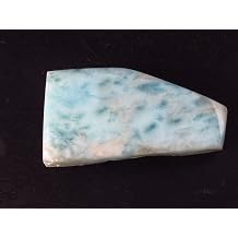 Polished Larimar Piece From Dominican Republic - 1.2"