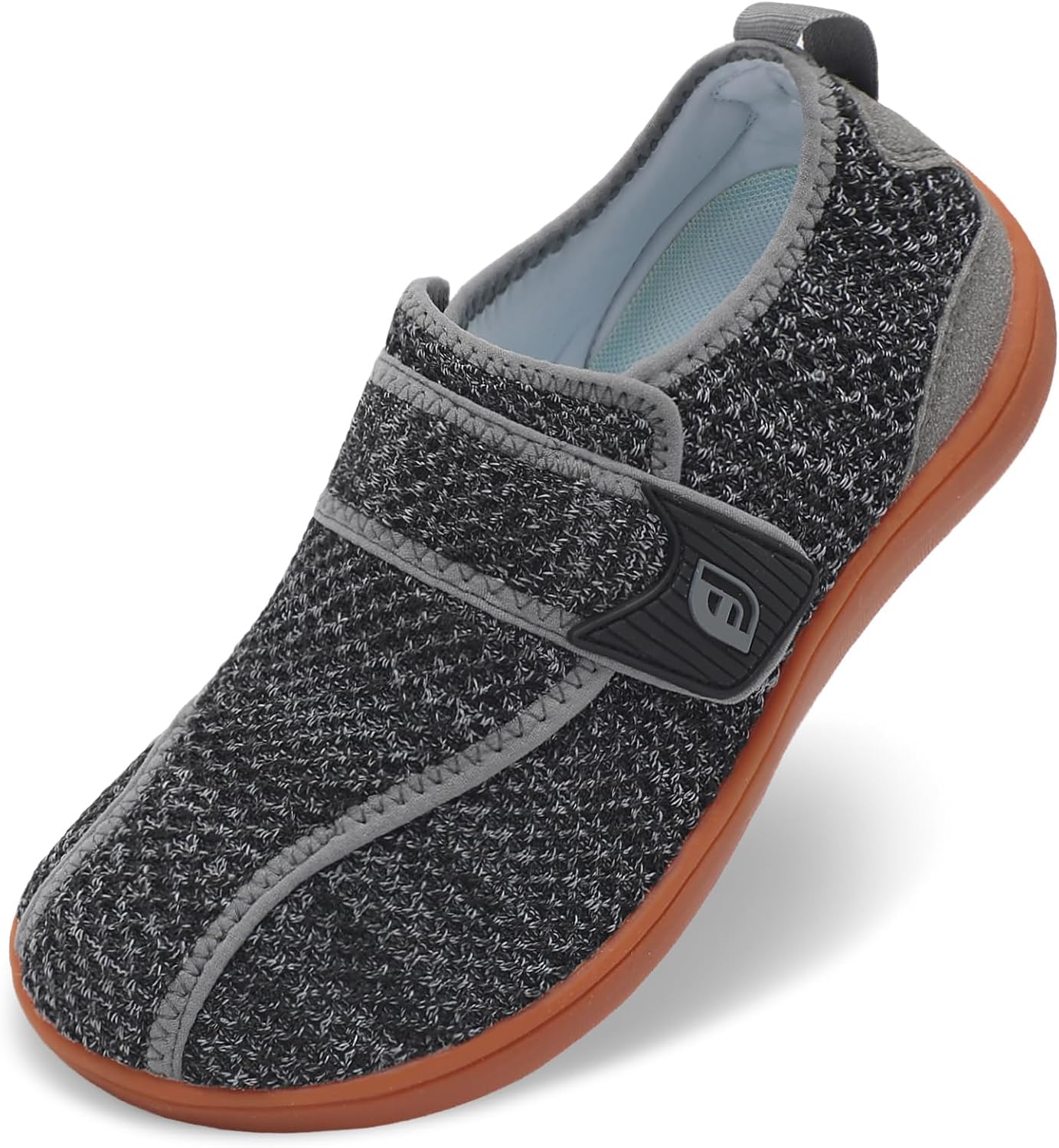 JOINFREE Diabetic Wide Walking Shoes for Women & Men with Adjustable Upper, Zero Drop Non Slip Casual Sneakers Comfortable for Edema, Arthritis, Swollen Feet & Elderly