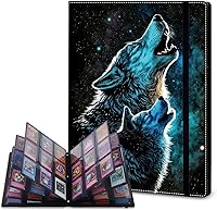 Vista 15 de Rossy Carpeta de 4 bolsillos, 400 tarjetas, álbum de colección comercial, bolsillos de doble cara, para deportes, béisbol, cerdo rosa