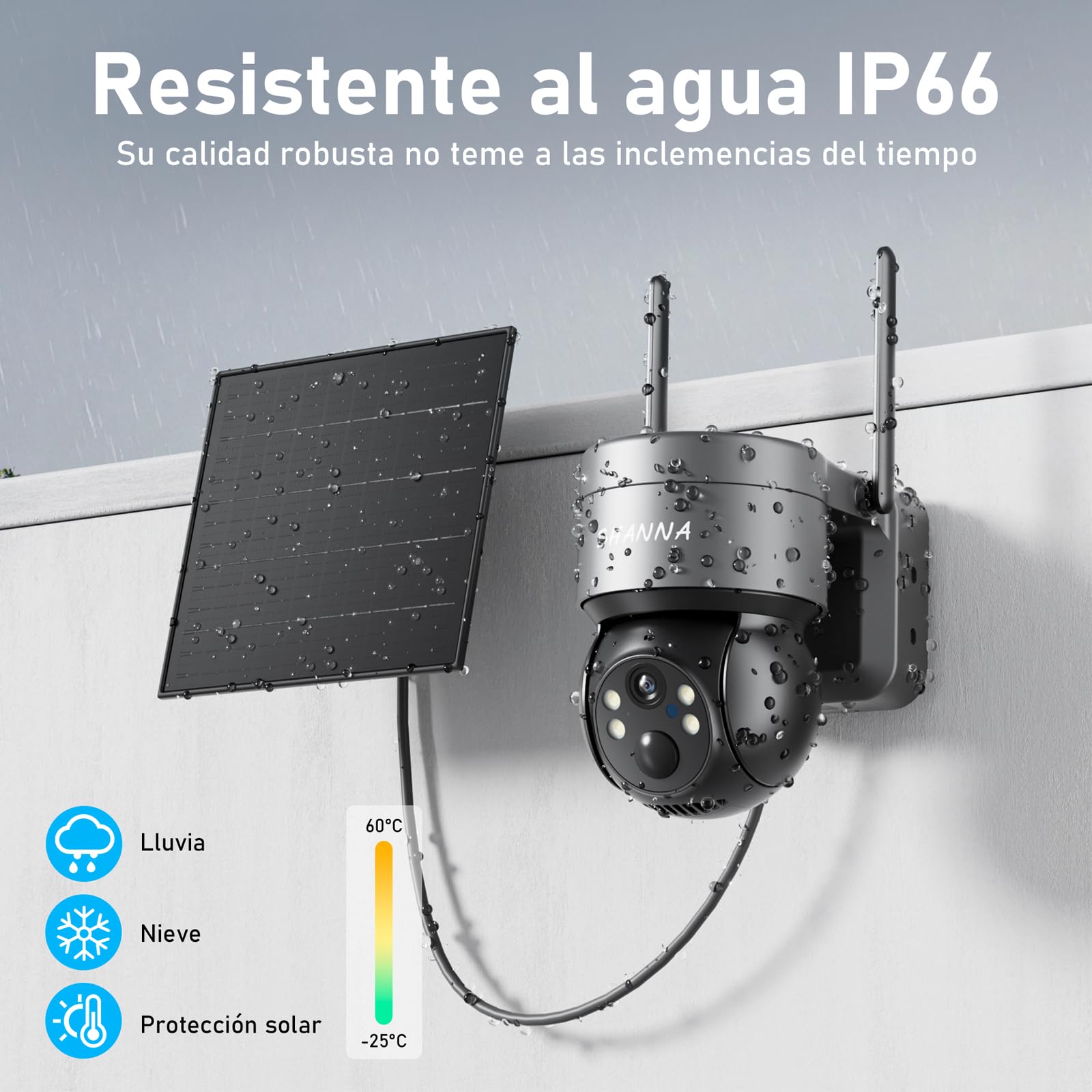 4G LTE Camara Vigilancia SIM,2K Camara Solar 4G,Videovigilancia sin Internet con Baterías de 10400mAh,Detección de Movimiento,Visión Nocturna a Color,Seguimiento Automático,Audio de Dos Vías,IP66