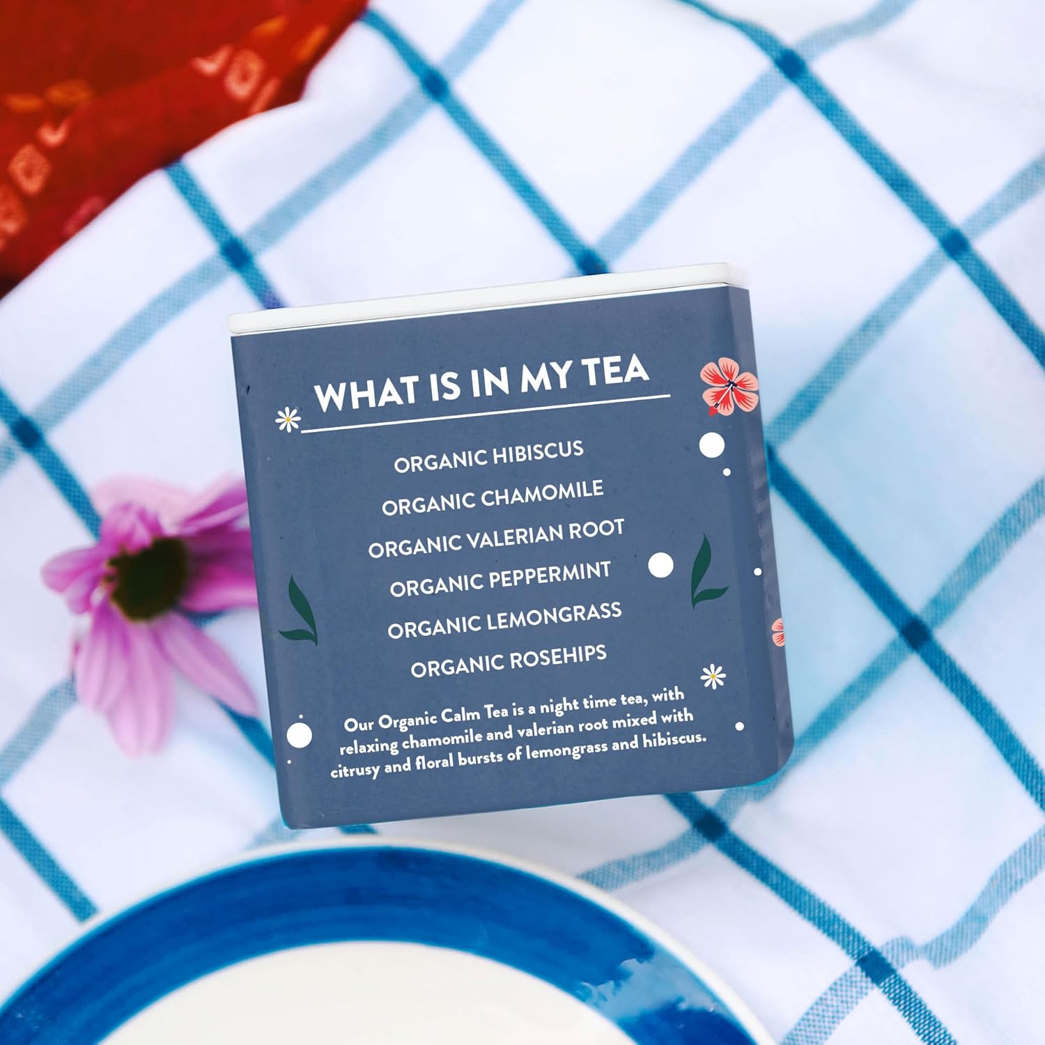 Karma Variety Tea Pack - Refresh, Cleanse and Calm - Organic Tea Blend - Caffeine-Free - Non-GMO, Calming & Cooling Herbs & Spices - Re-Usable Tin Box | 2 oz (Pack of 3)