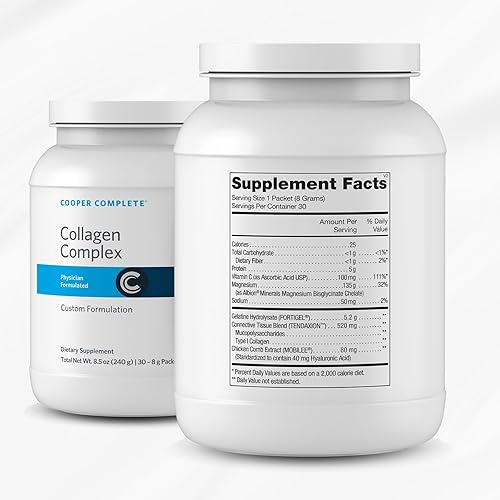 Miniatura 2 de Cooper Complete Complejo de colágeno, 30 paquetes individuales de 0.28 oz, formulado por médicos para huesos, articulaciones y piel