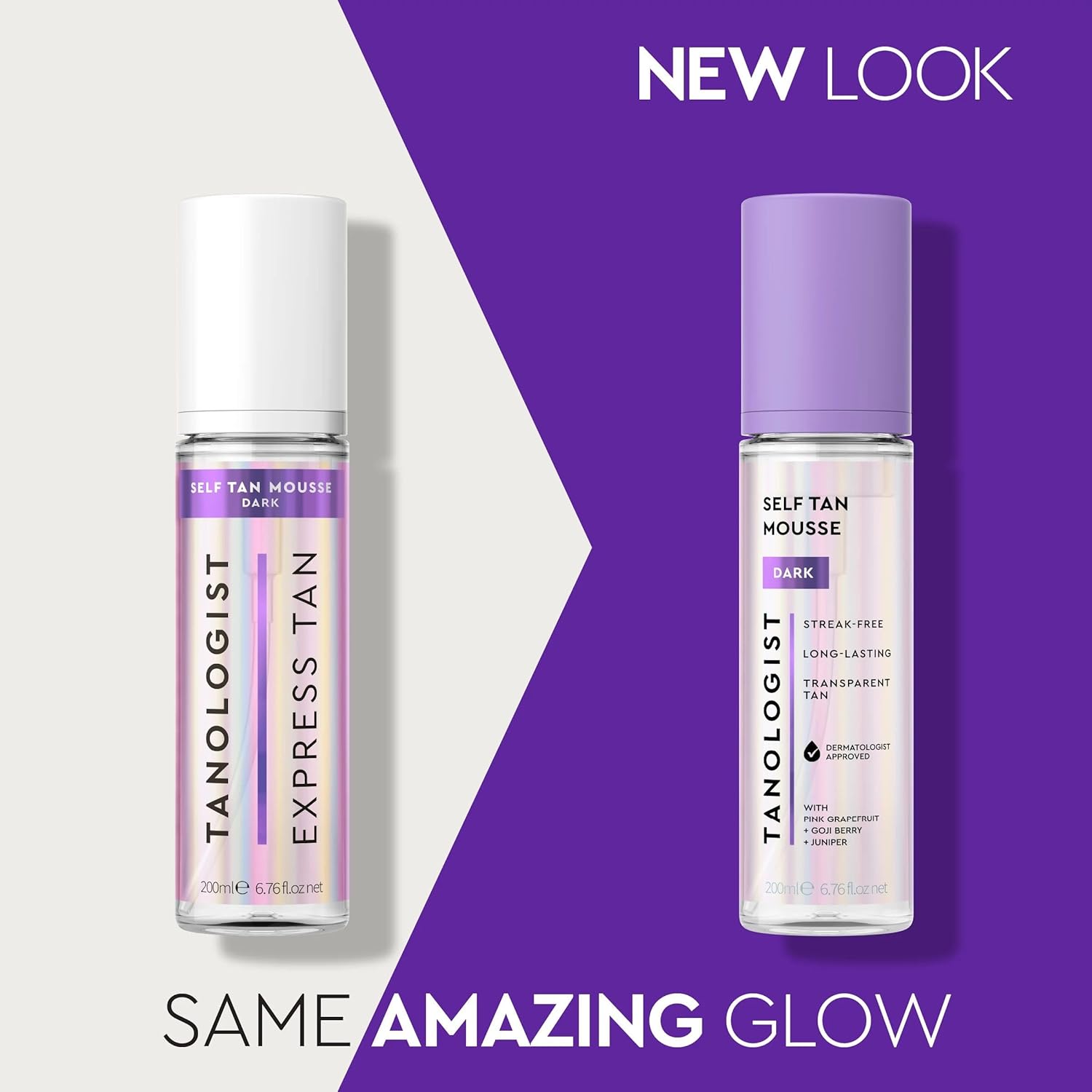 Tanologist Self Tan Mousse- Dark, Fast-Developing, Transfer-Proof Clear Self Tanner For Face & Body, Smells Great, Lasts 7 Days, Natural & Not Orange, Vegan Formula, 6.76 fl oz - Image 7